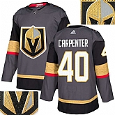 Vegas Golden Knights #40 Carpenter Gray With Special Glittery Logo Adidas Jersey,baseball caps,new era cap wholesale,wholesale hats